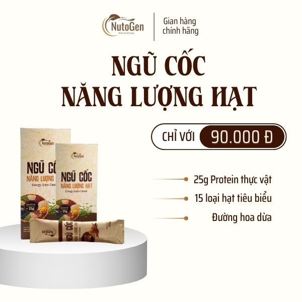 Ngũ Cốc Năng Lượng Hạt (6 Gói)
